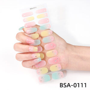 Gel Strips Premium Pastell-Sternchen