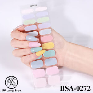 Gel Strips Premium Pastellregenbogen